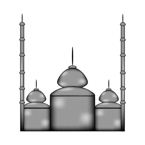 Symbolbild Moschee. — Stockvektor