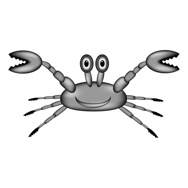 Crab sign icon. — Stock Vector