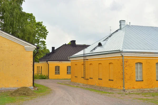 Vecchia casa in Fortezza Lappeenranta . — Foto Stock