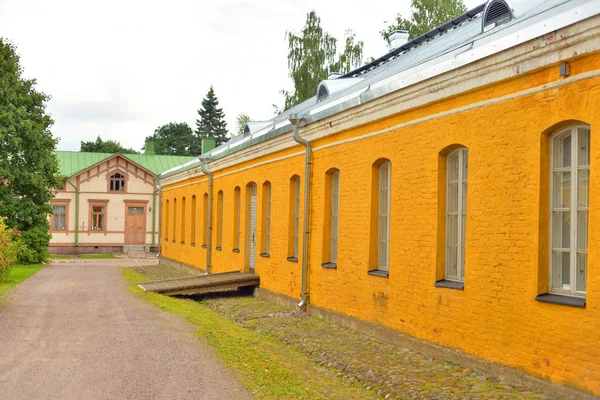 Régi ház, a vár Lappeenranta. — Stock Fotó