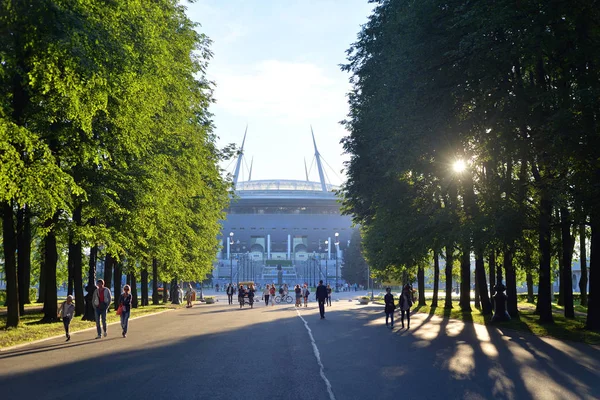 Central Park van cultuur en de Rest met de naam Kirov. — Stockfoto