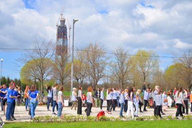 Şehir flaş mafya dans.