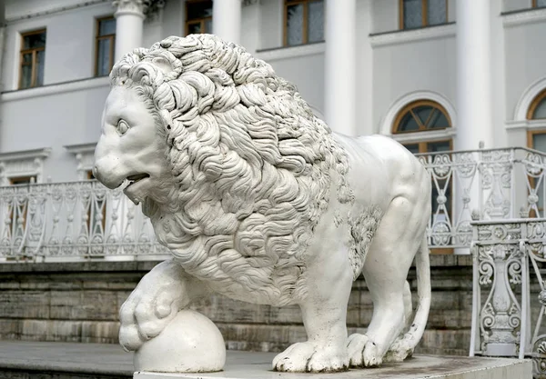 Scultura del leone . — Foto Stock