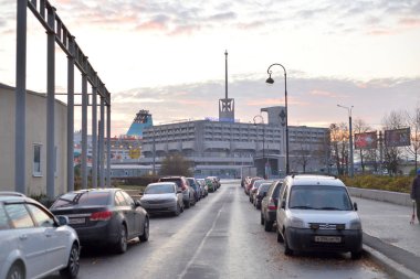 Deniz zafer ve deniz yolcu Terminal alanı.
