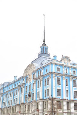 Nakhimov Denizcilik Okulu St Petersburg bina.