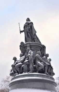 catherine II anıtı.