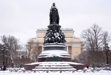 catherine II anıtı.