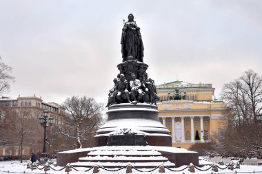 catherine II anıtı.