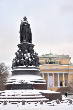 catherine II anıtı.