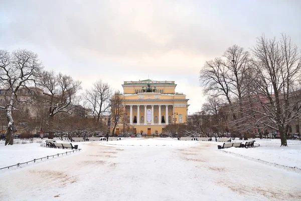 Het Alexandrinsky theater. — Stockfoto