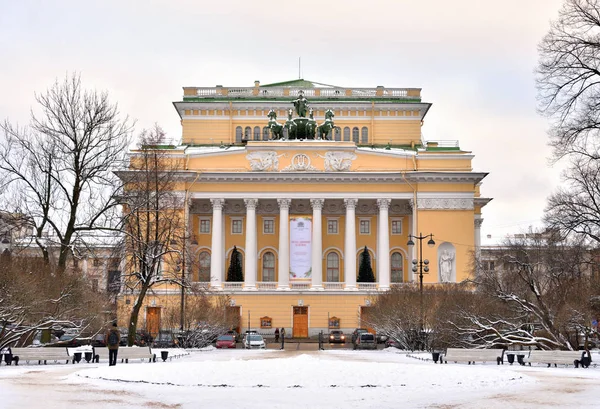 Teatr Alexandrinsky. — Zdjęcie stockowe