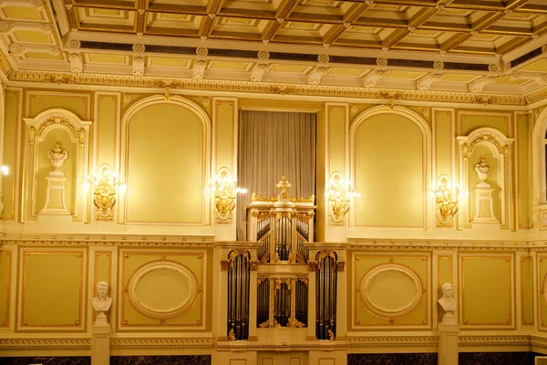 Interieur van de grote zaal van de Braziliaanse academische kapel. — Stockfoto