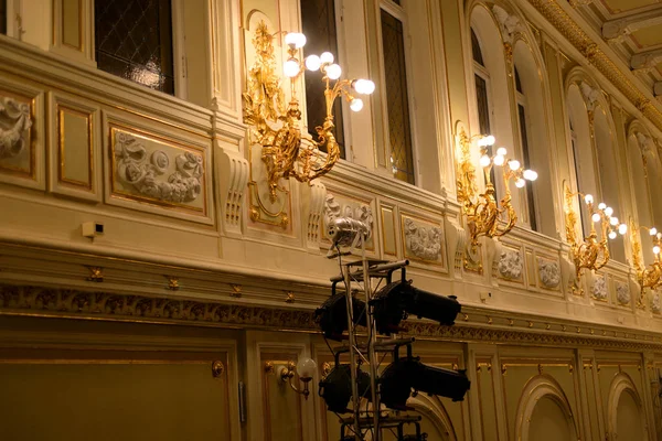 Интерьер главного зала Государственной академической капеллы . — стоковое фото
