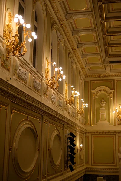 Интерьер главного зала Государственной академической капеллы . — стоковое фото