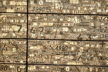 Soyut sanat resim parçası.