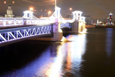 Gece Saray Köprüsü.