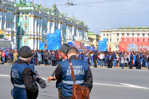 Russian people's squad. — Stock Photo, Image