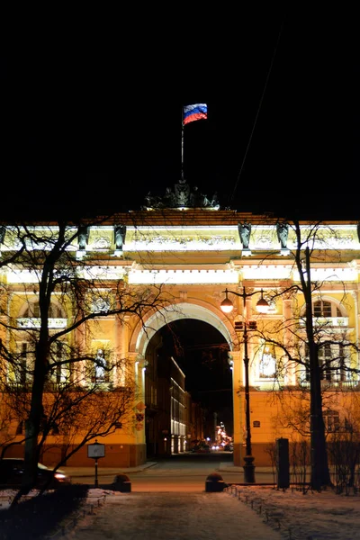 밤에는 상원 고는 총회의 건물. — 스톡 사진
