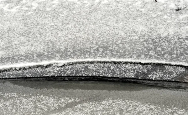 Isen vintern bakgrund. — Stockfoto