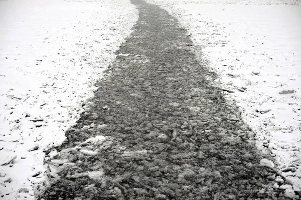 Priorità bassa di inverno di ghiaccio. — Foto Stock