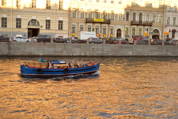 Canal de Fontanka en San Petersburgo . —  Fotos de Stock