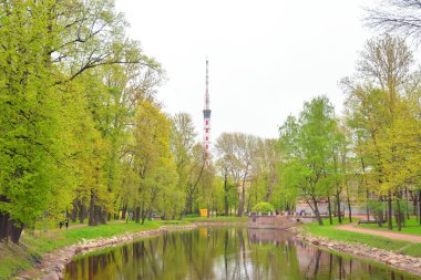 St. Petersburg 'daki lopukhinsky Bahçesi.
