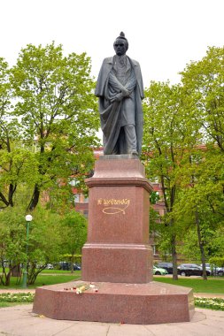 Taras Anıtı tören Shevchenko, St. Petersburg.