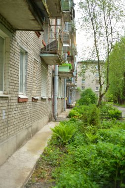 Khrushchev ev tuğla.