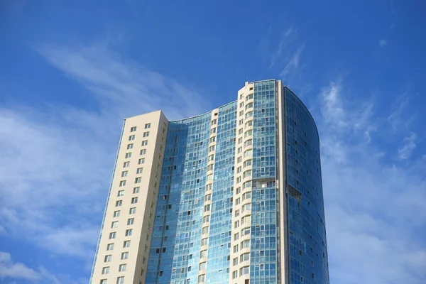 Residential skyscraper Prince Alexander Nevsky. — Stock Photo, Image