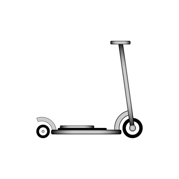 Kick scooter icon. — Stock Vector