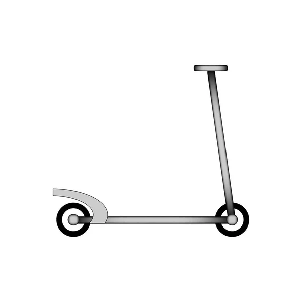 Icono de patada scooter . — Archivo Imágenes Vectoriales