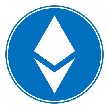 Ethereum tabelada beyaz.