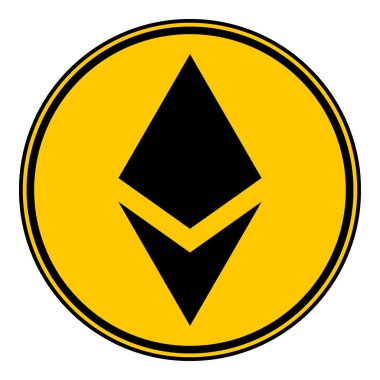 Ethereum tabelada beyaz.