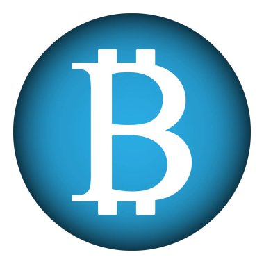 Bitcoin tabelada beyaz.