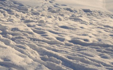 taze kar arkaplanı.