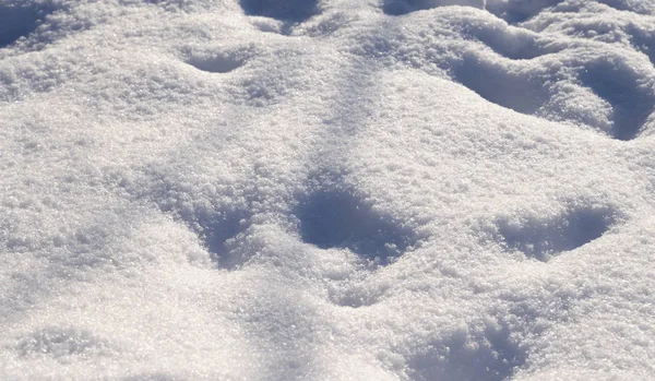 taze kar arkaplanı.