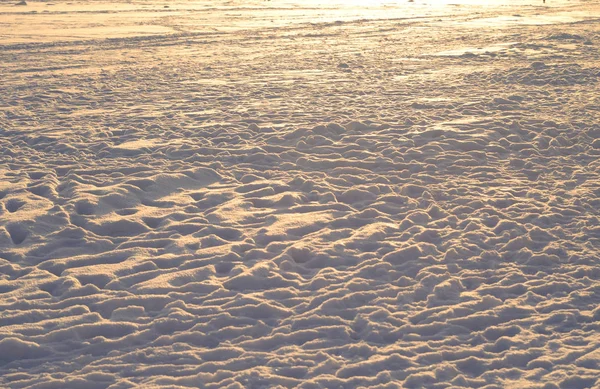 Färsk snö bakgrund. — Stockfoto
