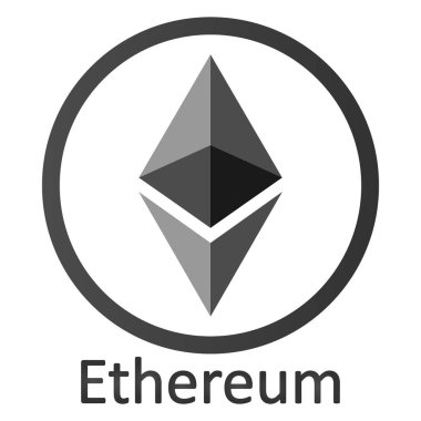 Ethereum tabelada beyaz.