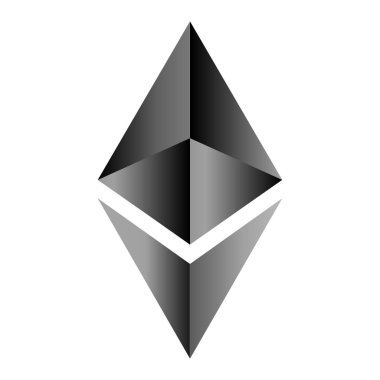 Ethereum tabelada beyaz.