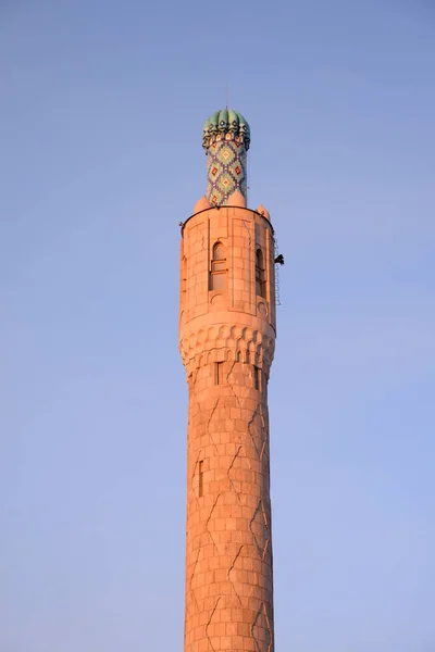 Minaret meczetu Saint Petersburg. — Zdjęcie stockowe