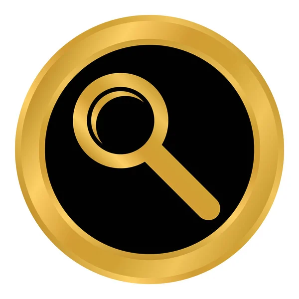 Search sign button. — Stock Vector