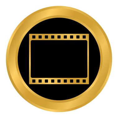 Film şeridi düğmesi.