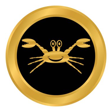 Beyaz yengeç düğmesini.