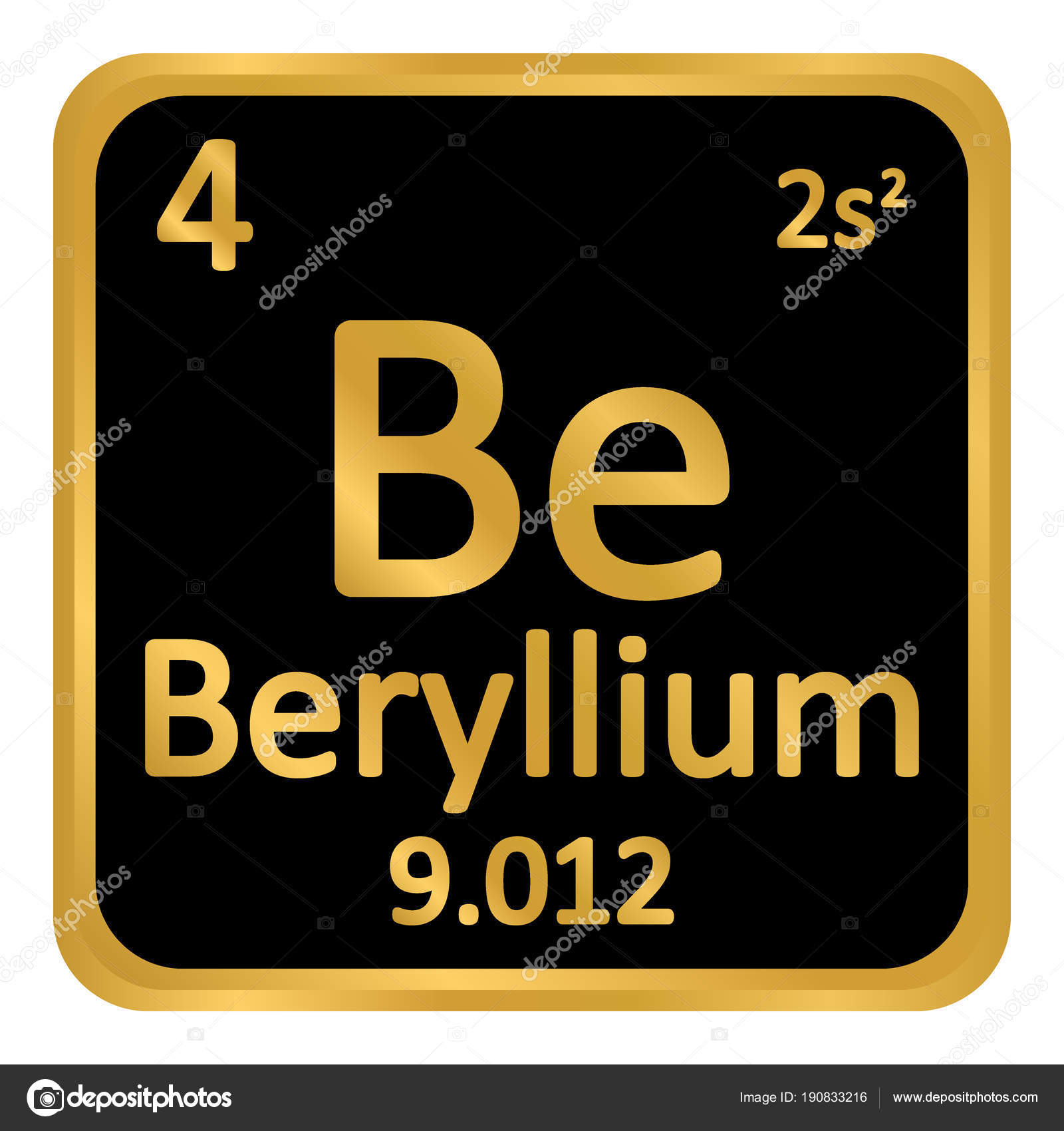 tabla periodica elemento berilio el icono sobre fondo blanco ilustracin de vector vector de konstsem - Tabla Periodica Berilio tabla periodica elemento berilio el icono sobre fondo blanco ilustracin de vector vector de konstsem - Tabla Periodica Berilio