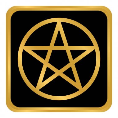 Beyaz Pentagram düğmesini.