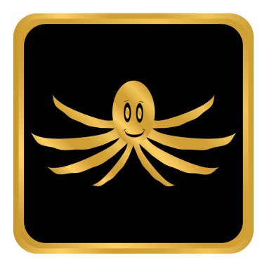 Beyaz ahtapot düğmesini.