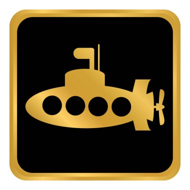 Beyaz denizaltı simgesini.