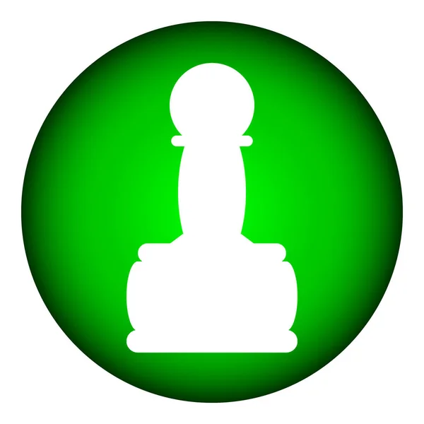체스 폰 아이콘. — 스톡 벡터