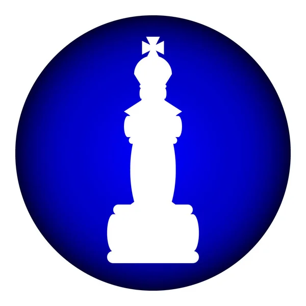 Εικονίδιο βασίλισσα σκακιού. — Διανυσματικό Αρχείο