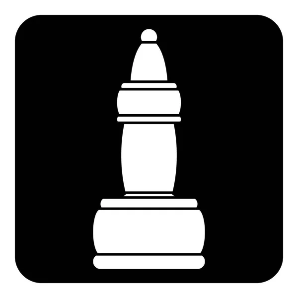 Ikona sloní šachu. — Stockový vektor